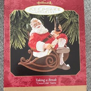 Hallmark Keepsake Ornament: Taking a Break